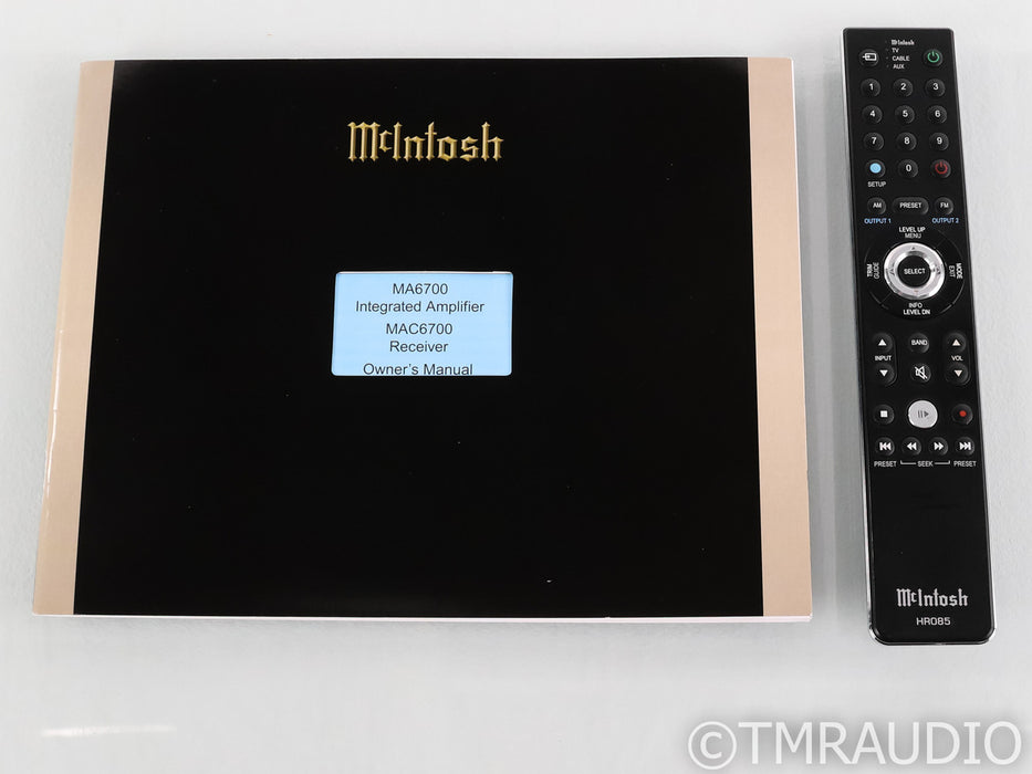 McIntosh MAC6700 Stereo Integrated Amplifier; MAC-6700; USB; Remote; MAC-6700; USB; Remote