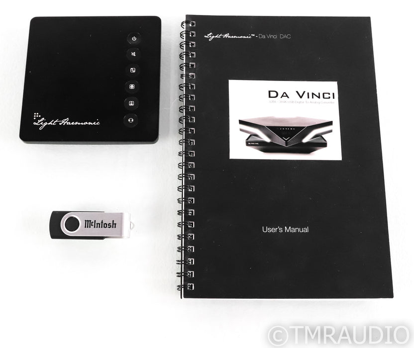 Light Harmonic Da Vinci DAC; Remote; DSD; D/A Converter; 384K; Remote; DSD; D/A Converter; 384K