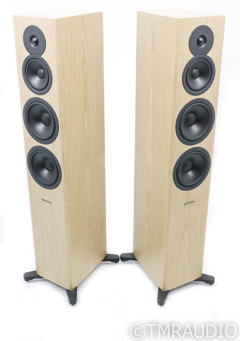 Dynaudio Evoke 50 Floorstanding Speakers; Blonde Wood Pair; Blonde Wood Pair