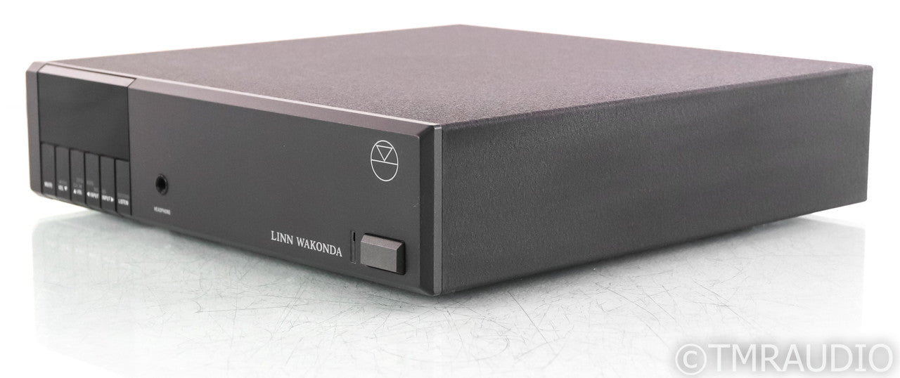 Linn Wakonda Stereo Preamplifier; Remote; Black; Remote; Black