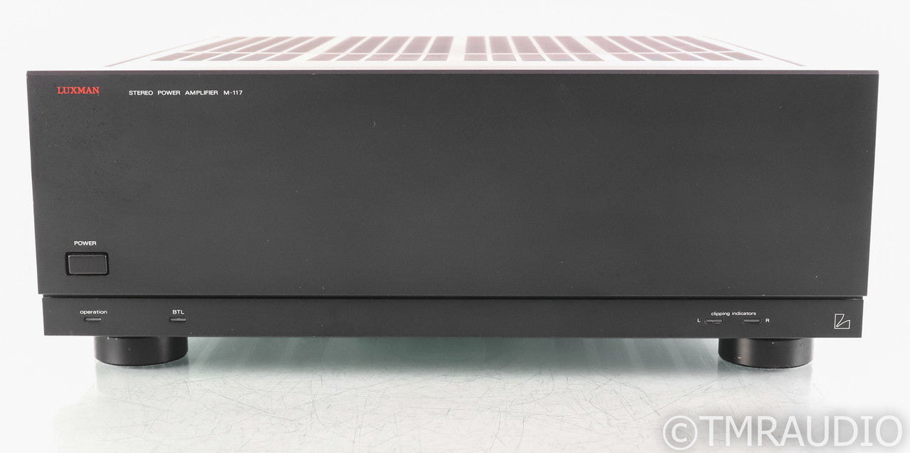 Luxman M-117 Stereo Power Amplifier; M117; M117