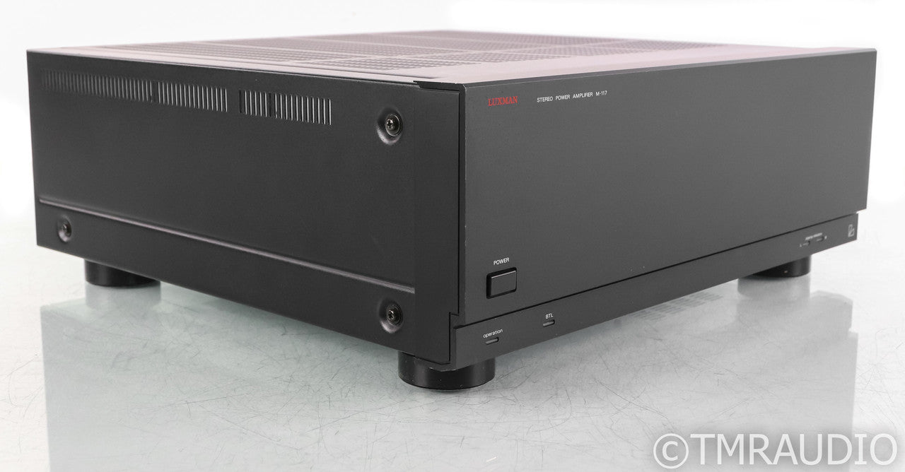 Luxman M-117 Stereo Power Amplifier; M117; M117