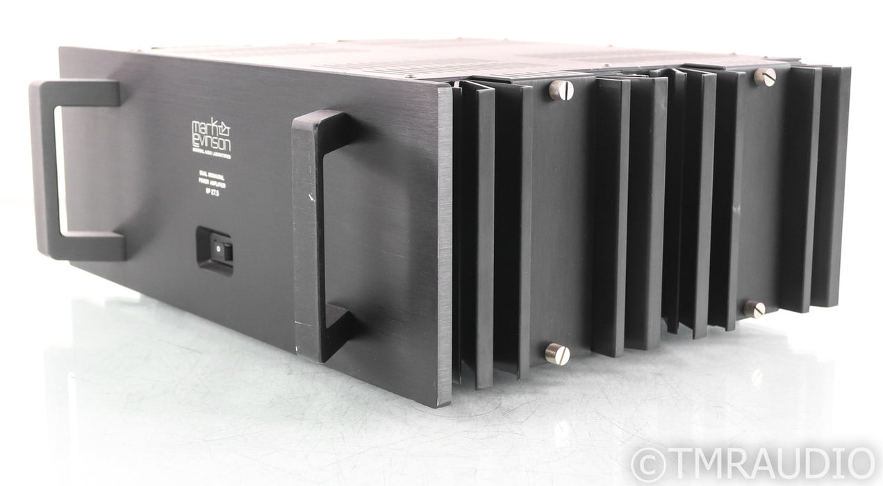 Mark Levinson No. 27.5 Stereo Power Amplifier; Black; Black