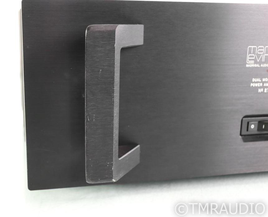 Mark Levinson No. 27.5 Stereo Power Amplifier; Black; Black
