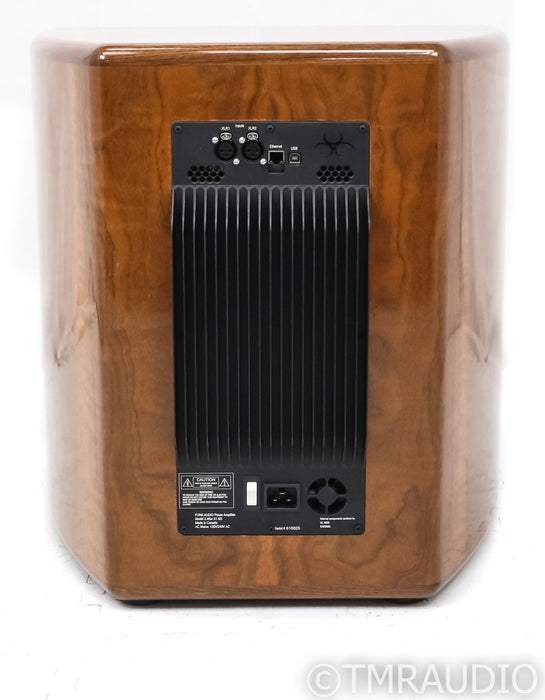 Funk Audio 18.0 18" Powered Subwoofer; Curly Walnut High Gloss; Curly Walnut High Gloss