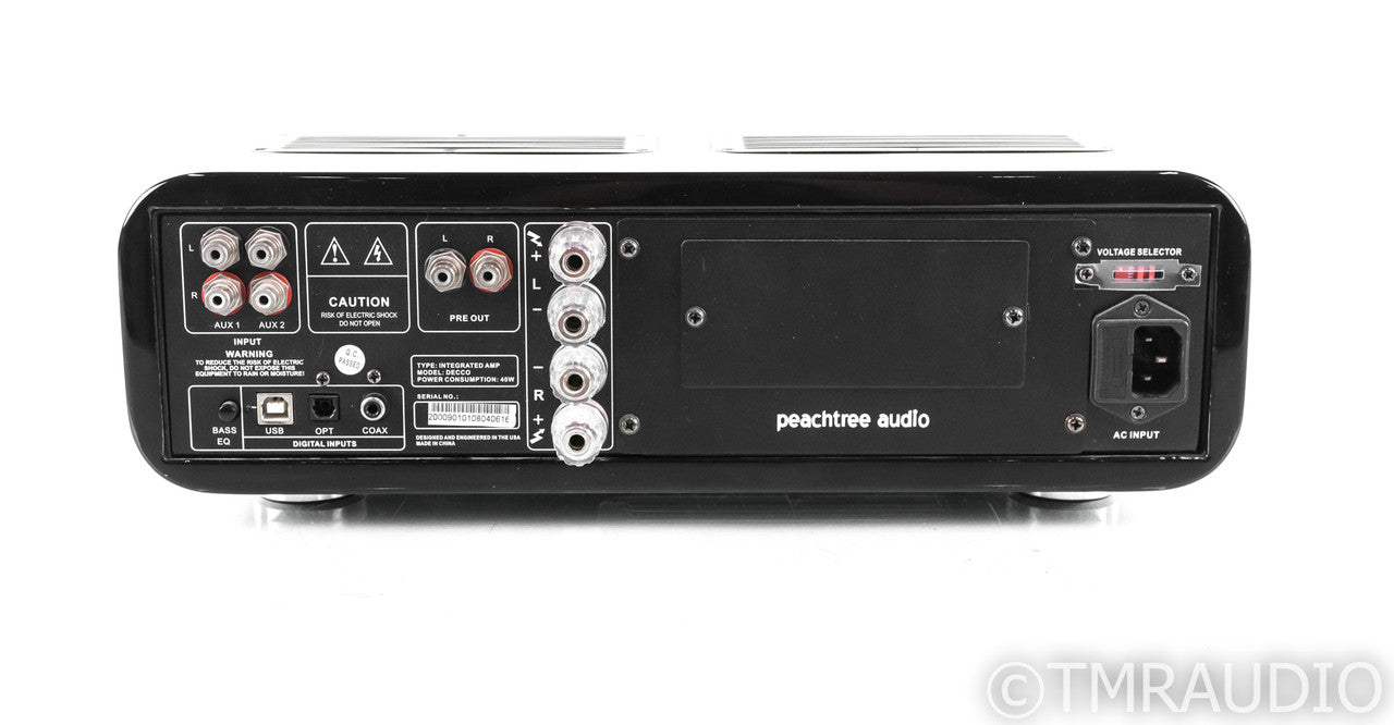 Peachtree Decco Stereo Tube Hybrid Integrated Amplifier; AS-IS (No USB, Optical)