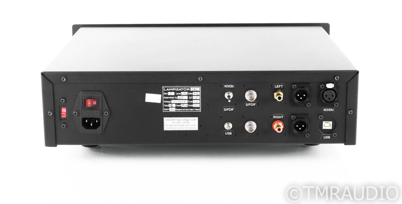 Lampizator Level 4 Balanced Tube DSD DAC w/ USB; D/A Converter; L4; Jupiter Caps