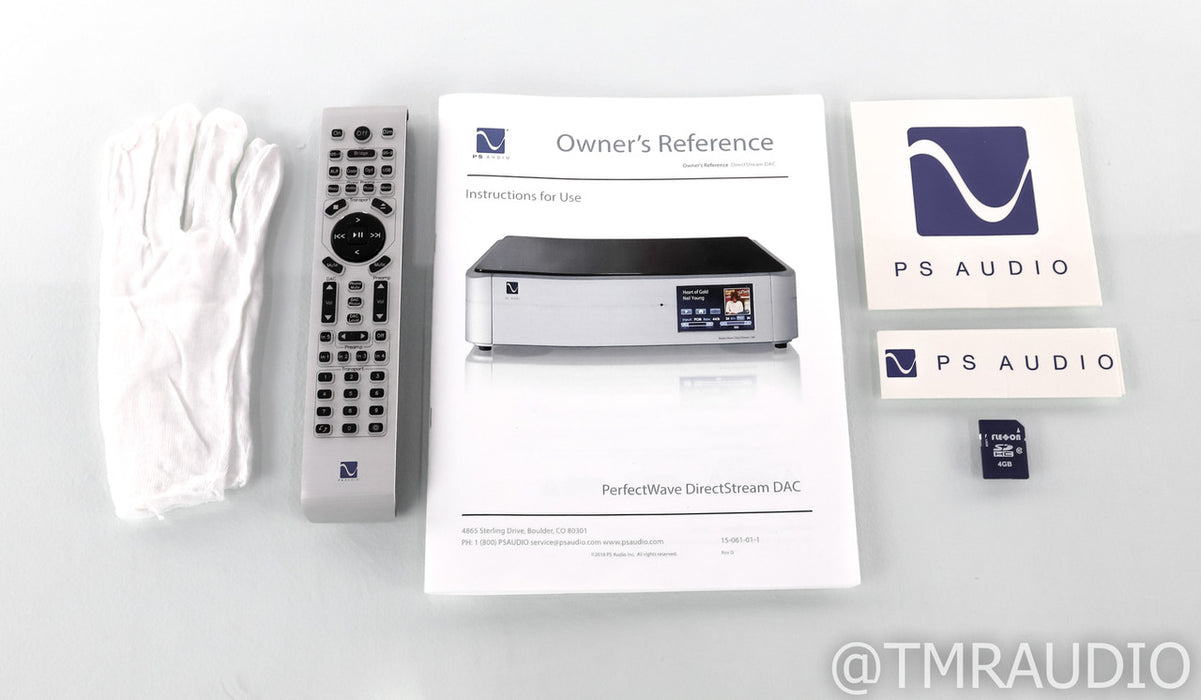 PS Audio PerfectWave DirectStream DAC; D/A Converter; DSD; Remote (Used)