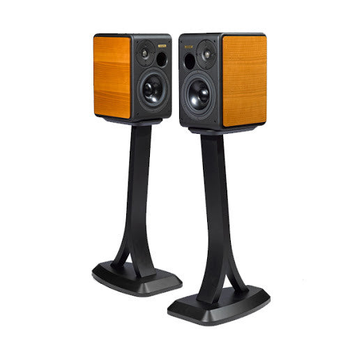 Opera Classica Prima Speaker Stands; Black Pair (New)