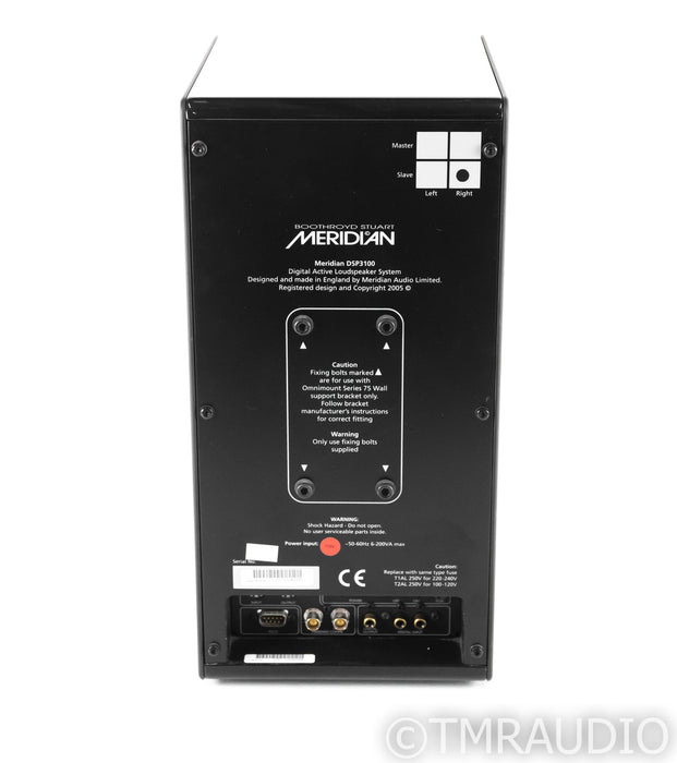 Meridian DSP3100 Digital Powered Bookshelf Speaker; Single; DSP-3100