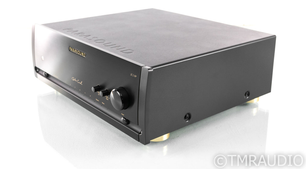 Parasound JC2 BP Stereo Preamplifier; JC-2 BP; Black; Remote