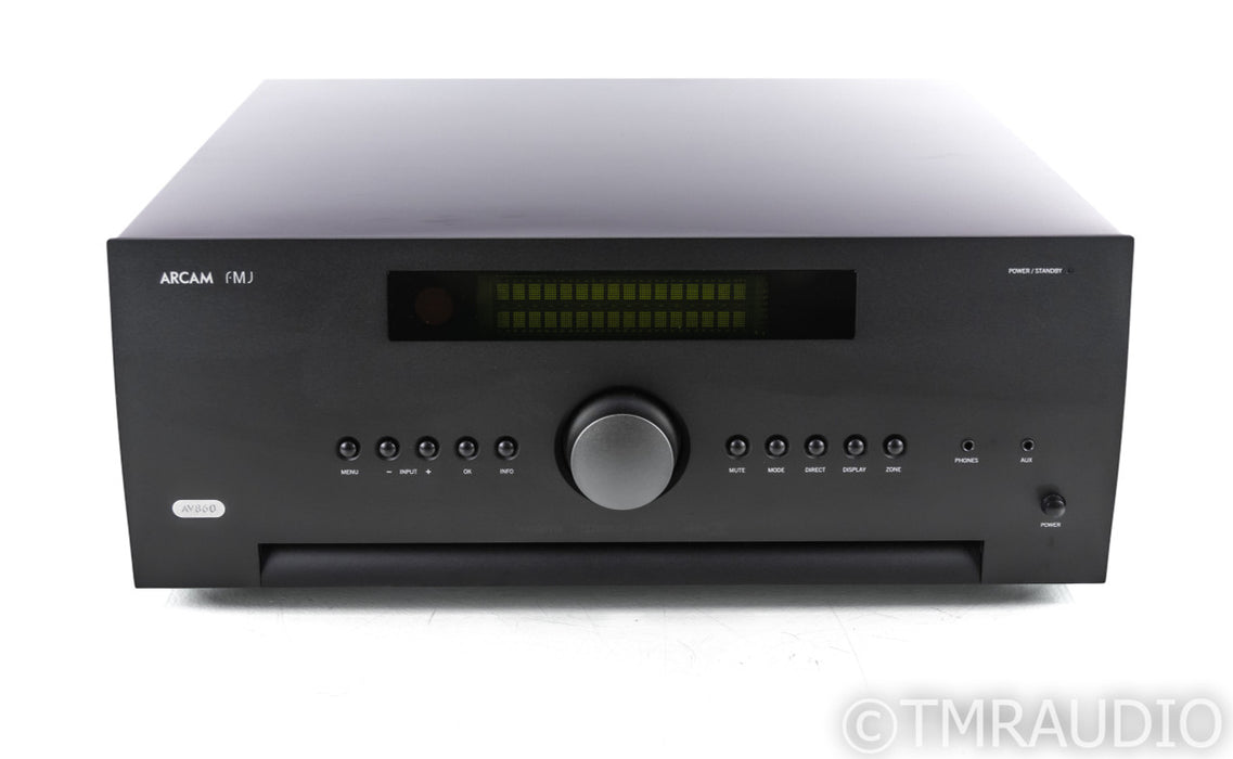 Arcam FMJ AV860 7.1.4 Channel Home Theater Processor; AV-860; Remote