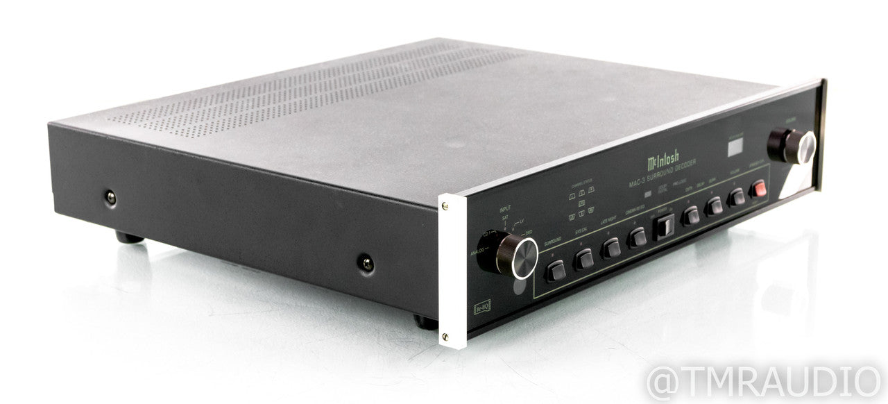 McIntosh MAC-3 5.1 Channel Home Theater Surround Decoder; MAC3; Remote