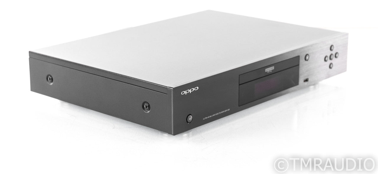 Oppo UDP-203 Universal Blu-Ray Player; 4K UHD; HDR; Remote (Less Than 30 Hours)