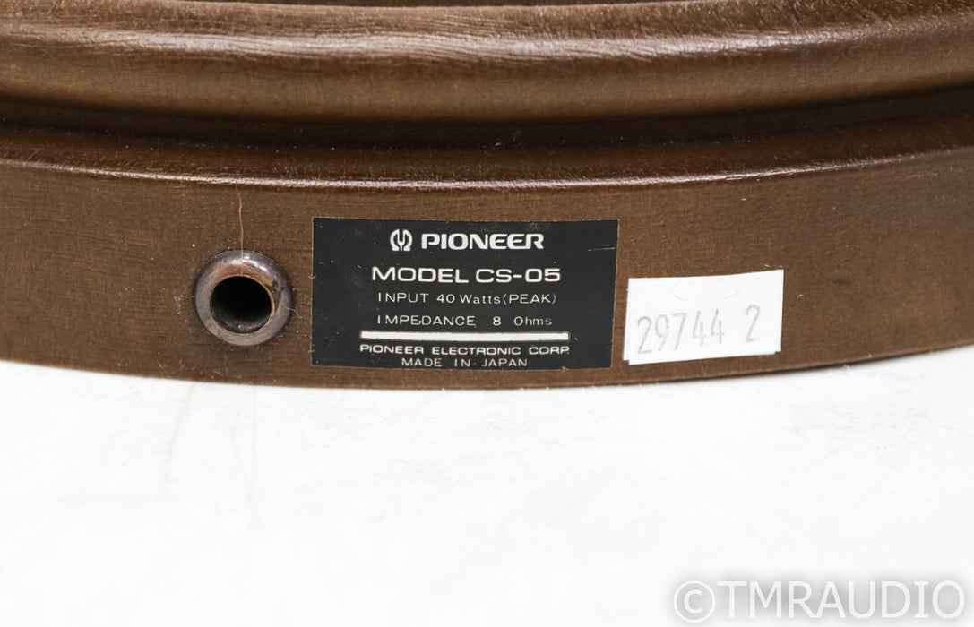 Pioneer CS-05 Vintage Speakers