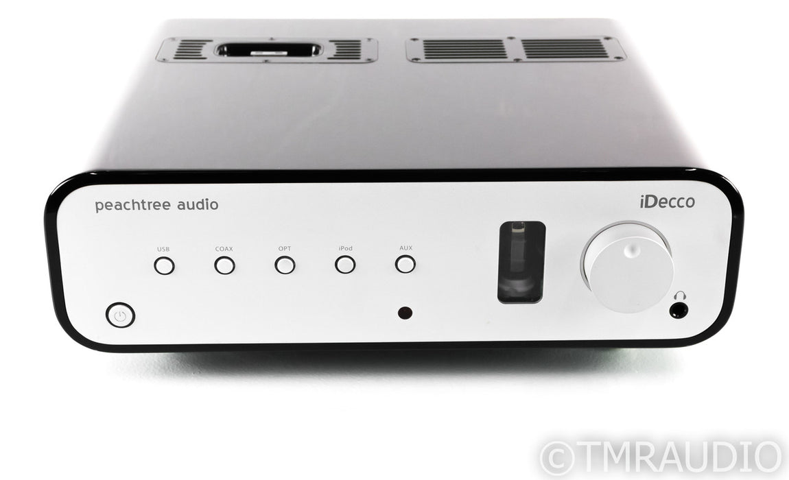 Peachtree iDecco Stereo Integrated Tube Hybrid Amplifier; iPod; Gloss Black