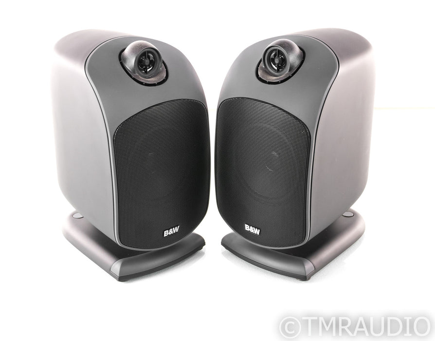 B&W LM1 Bookshelf / Surround Speakers; Black Pair; Excellent — The