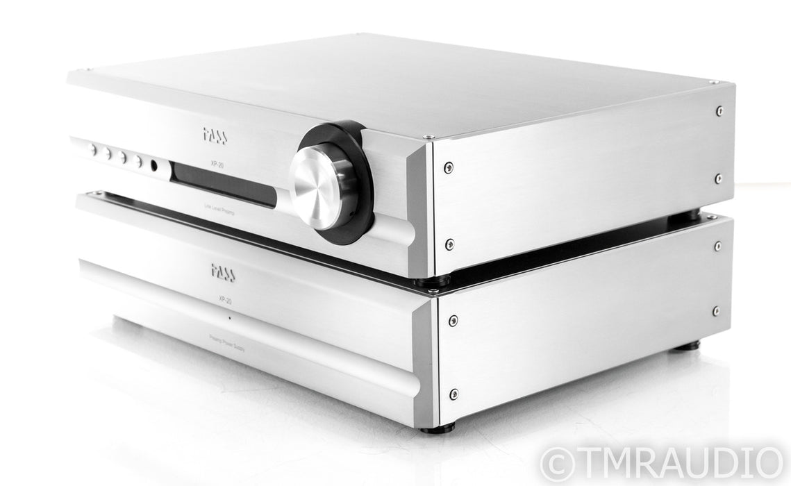 Pass Labs XP20 Stereo Preamplifier; XP-20; Remote; Power Supply