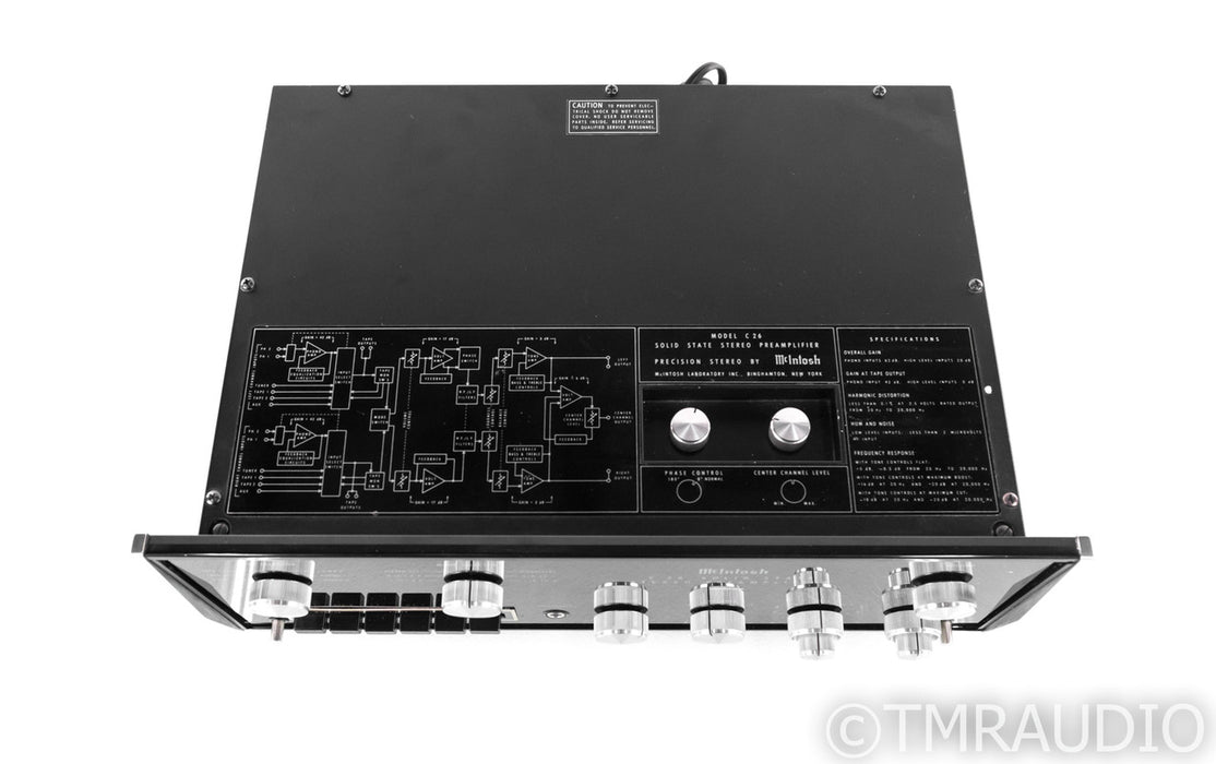 McIntosh C26 Vintage Stereo Preamplifier; C-26