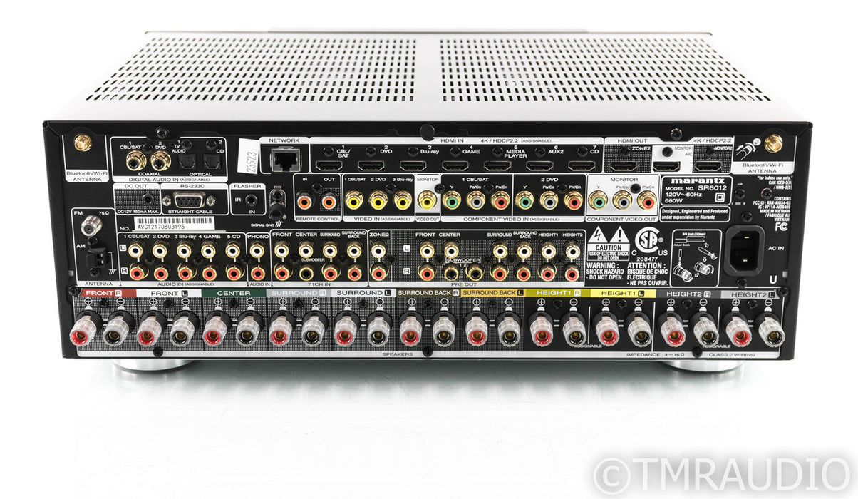 Marantz SR6012 9.2 Channel Home Theater Receiver; SR-6012; Airplay; HEOS