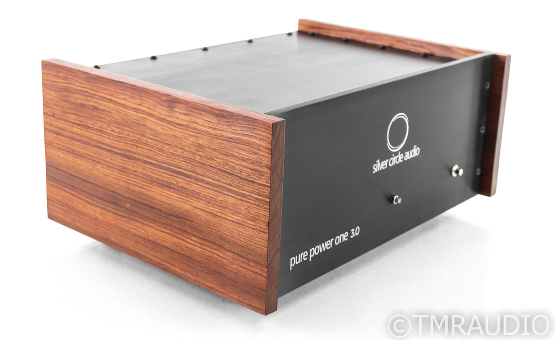 Silver Circle Audio Pure Power One 3.0 AC Power Line Conditioner; Black