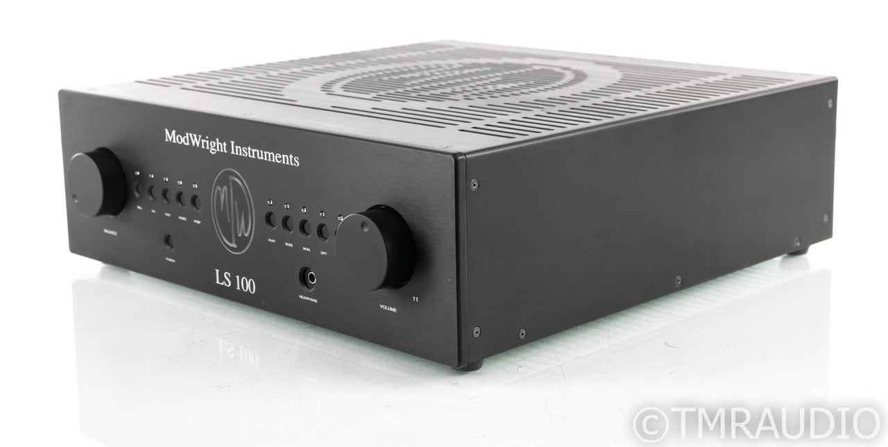 Modwright LS 100 Stereo Tube Preamplifier; LS-100; MM/MC Phono; Remote