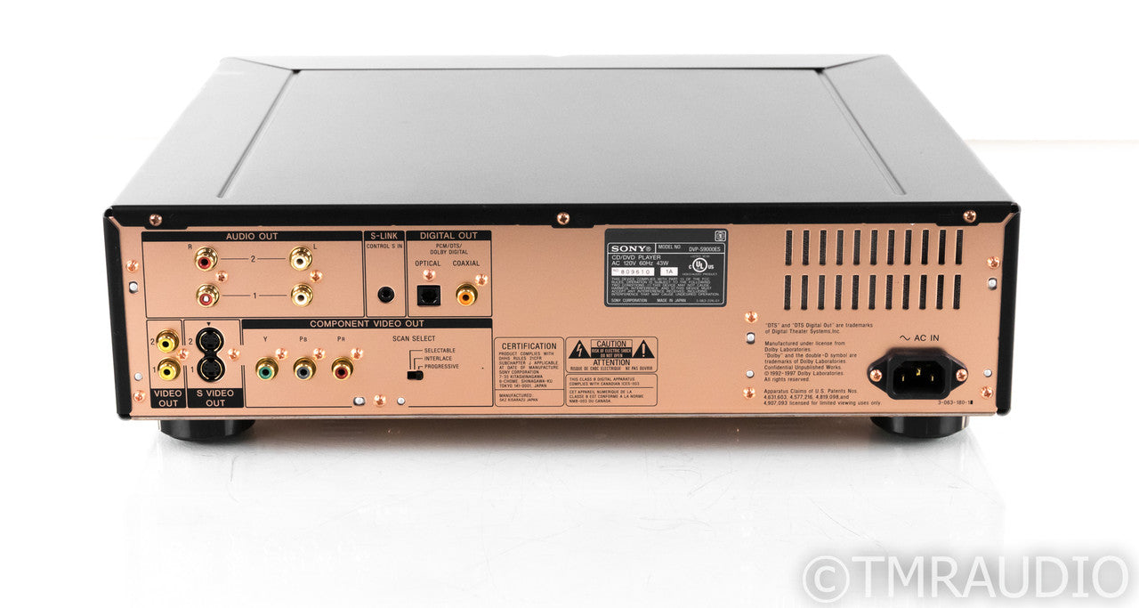 Sony DVP-S9000ES DVD / SACD Player; DVPS9000ES; Remote