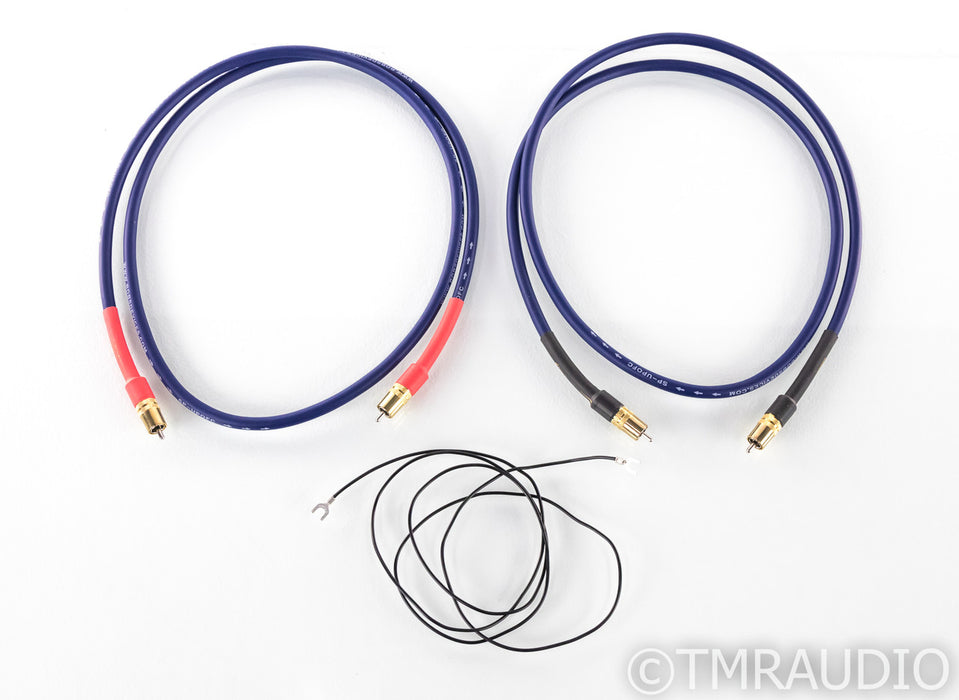 Bob's Devices Shielded Silver Clad Copper Conductor Phono Cables; 1.5m Pair RCA