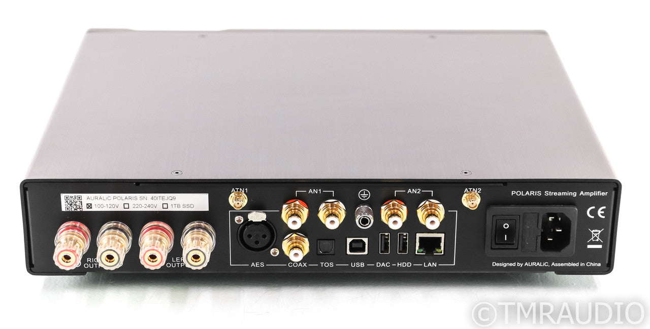 Auralic Polaris Stereo Integrated Amplifier; D/A Converter; Streamer; MM Phono