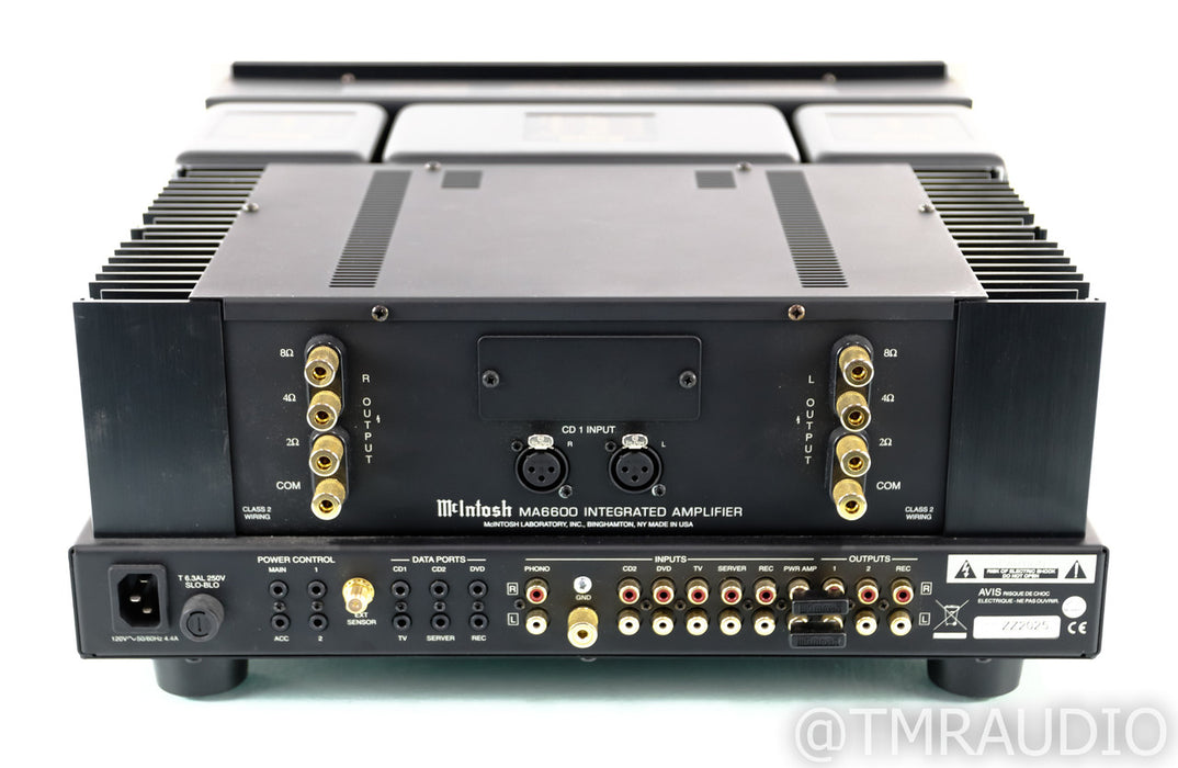 McIntosh MA6600 Stereo Integrated Amplifier; MA-6600; Remote (1/0)