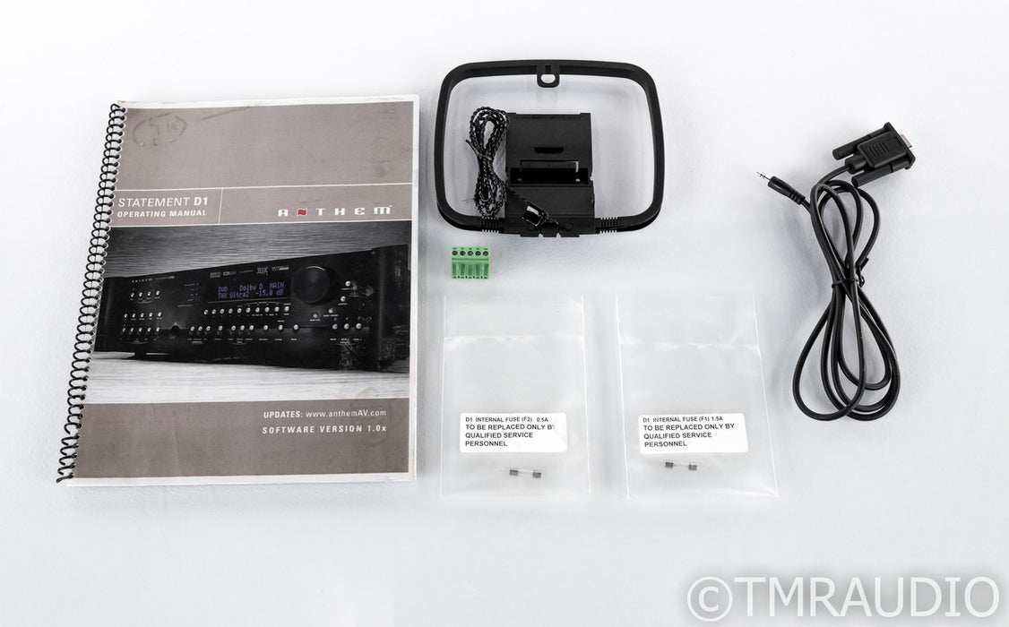 Anthem Statement D1 7.1 Channel Home Theater Processor; (No Remote)