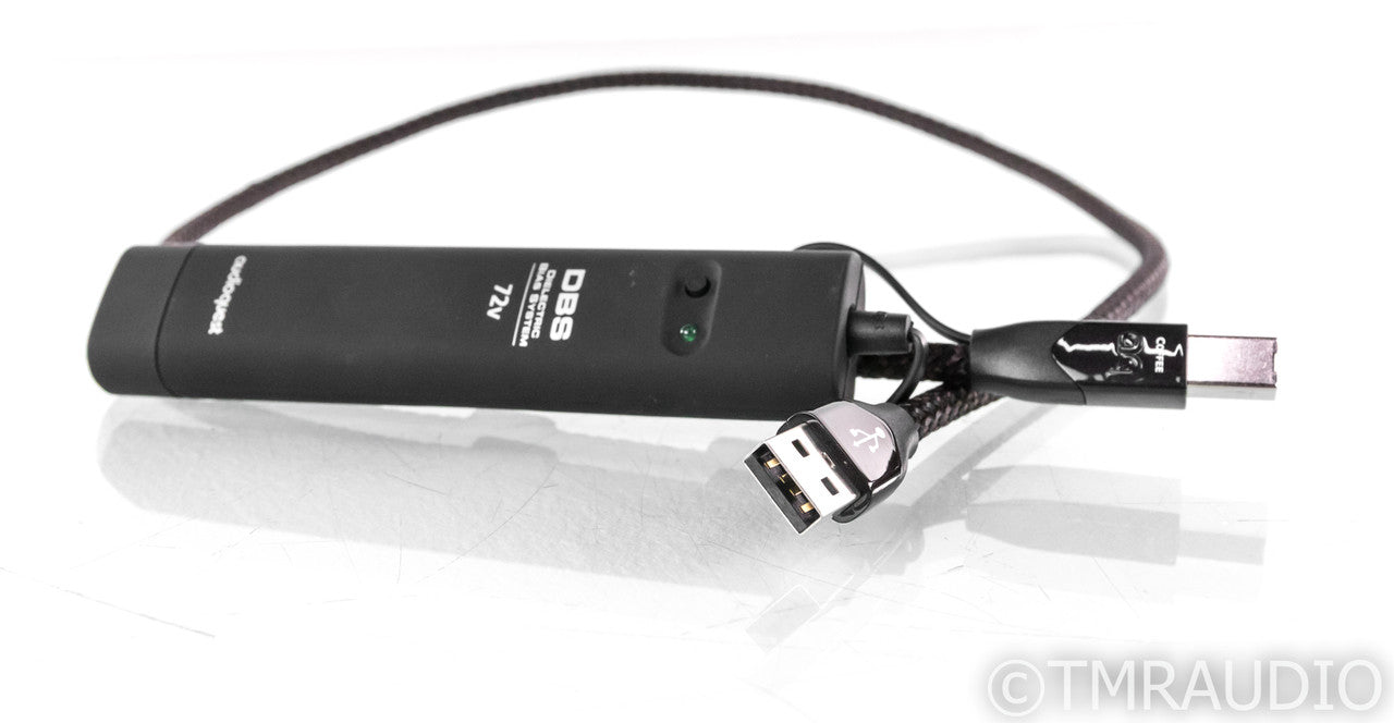 AudioQuest Coffee USB Cable; 0.75m Digital Interconnect; 72v DBS