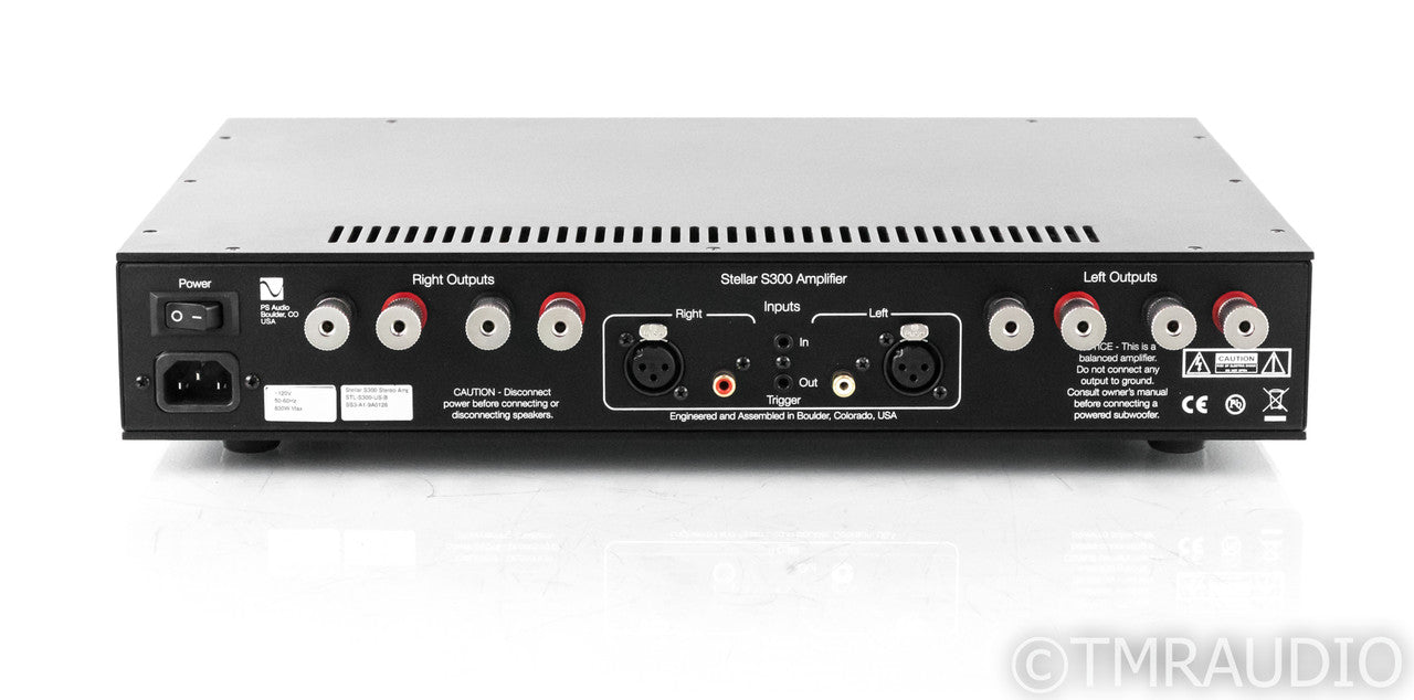 PS Audio Stellar S300 Stereo Power Amplifier; S-300 (Used) (1/4)