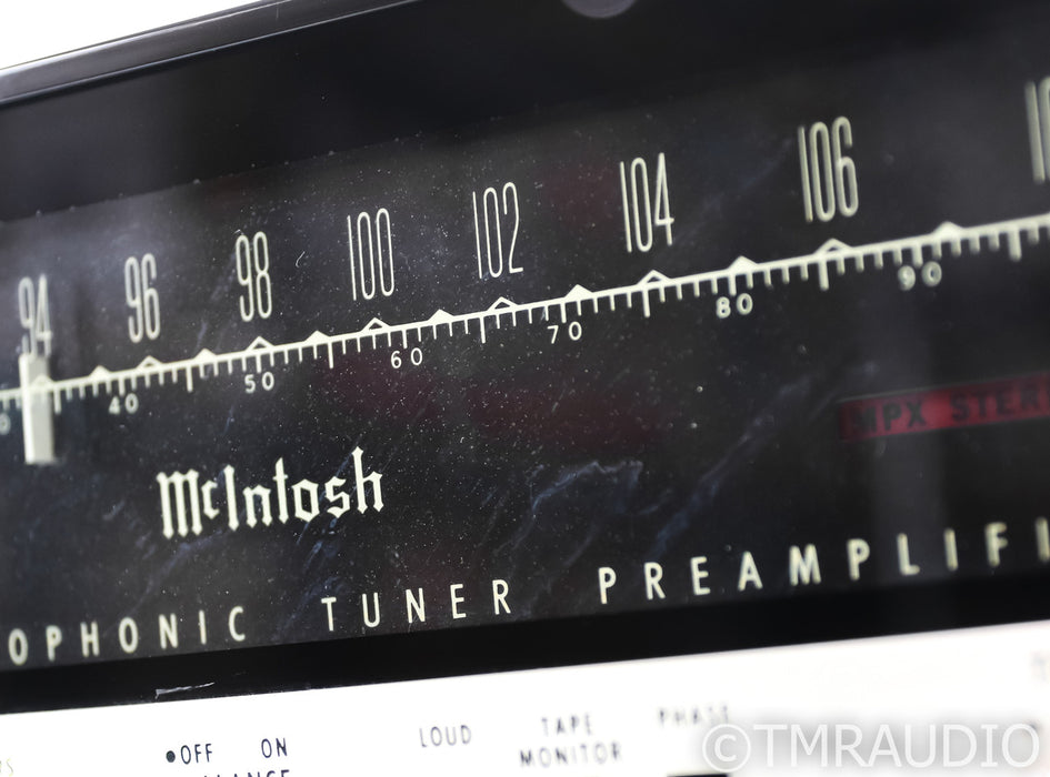 McIntosh MX110 Vintage Stereo Tube Preamplifier / Tuner; MX-110