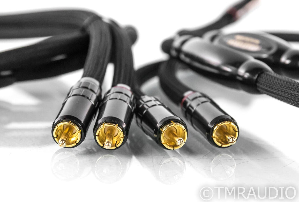 Transparent Audio MusicLink Super RCA Cables; 1m Pair Interconnects
