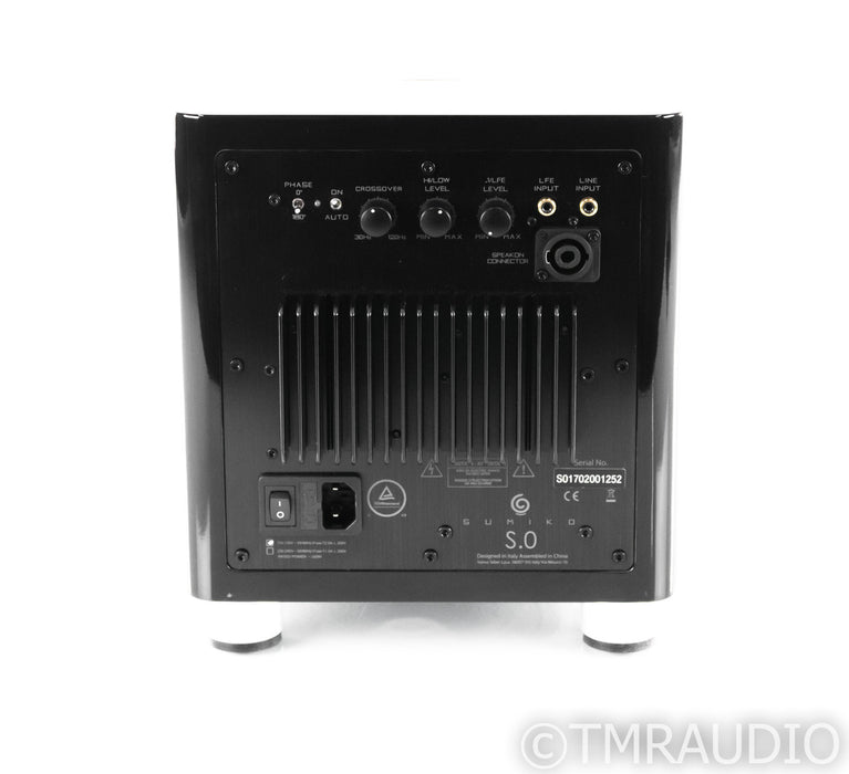 Sumiko S.0 6.5" Powered Subwoofer; Black; S0