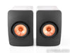 KEF LS50 Bookshelf Speakers; Black Pair; LS-50