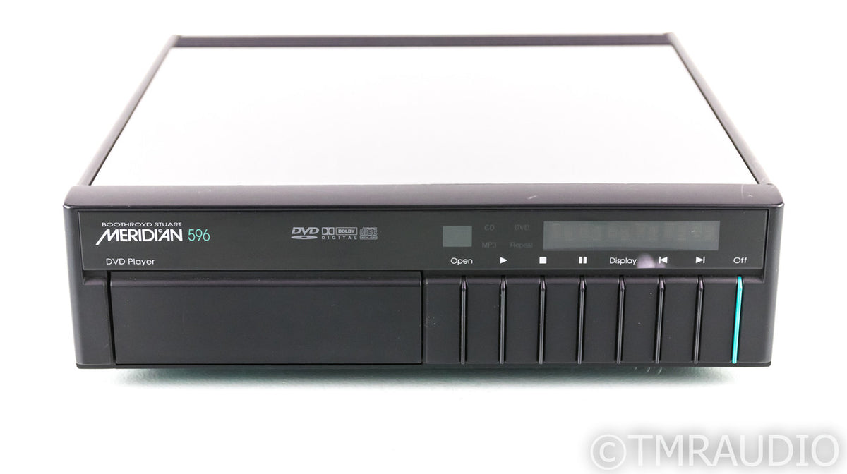 Meridian 596 DVD Player; Dolby Digital; DTS (No Remote) — The Music Room