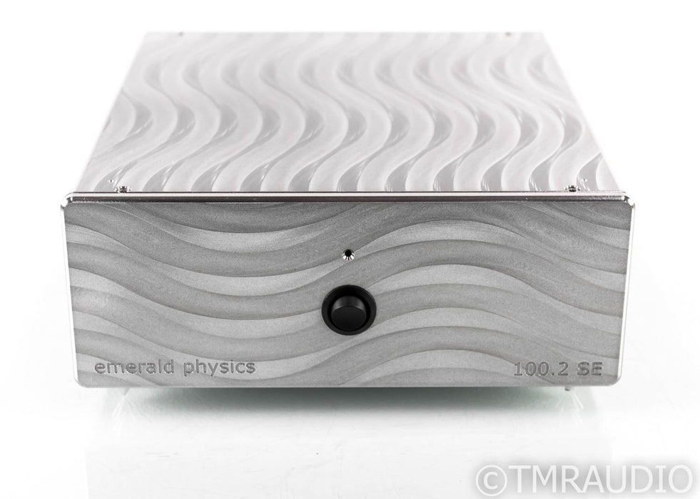 Emerald Physics 100.2 SE Stereo/Mono Power Amplifier; 100.2SE; Silver (1/2)