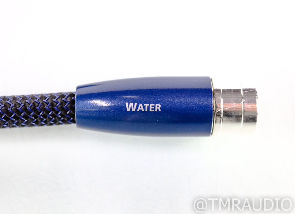 Audioquest Water XLR Cable; Single 1.5m Interconnect; 72v DBS