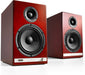 Audio Engine HD6 Wireless Powered Bookshelf Speakers; Cherry Pair (New)