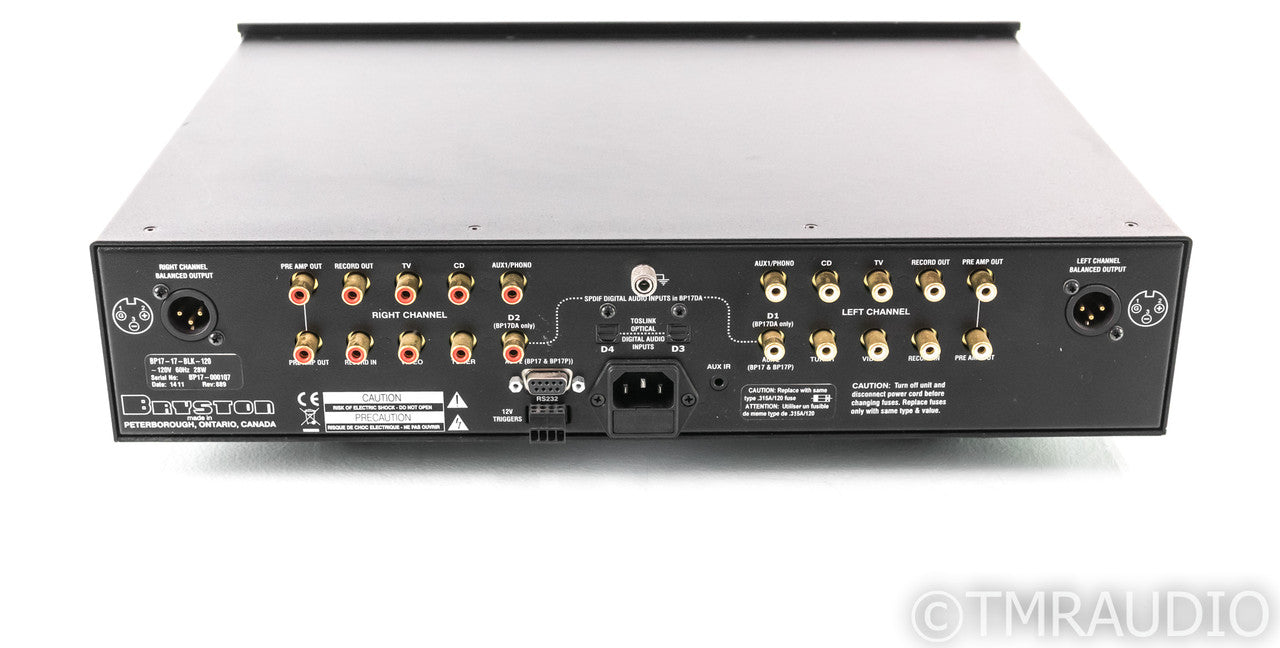 Bryston BP17 Stereo Preamplifier; BP-17
