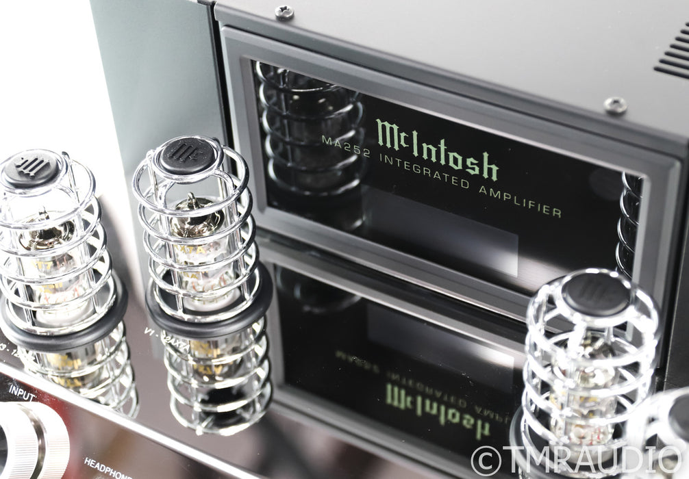McIntosh MA252 Stereo Integrated Tube Hybrid Amplifier; MA-252; MM Phono; Remote