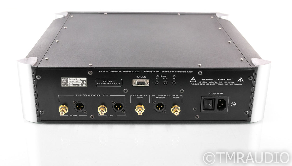 Simaudio Moon SuperNova CD Player; Remote