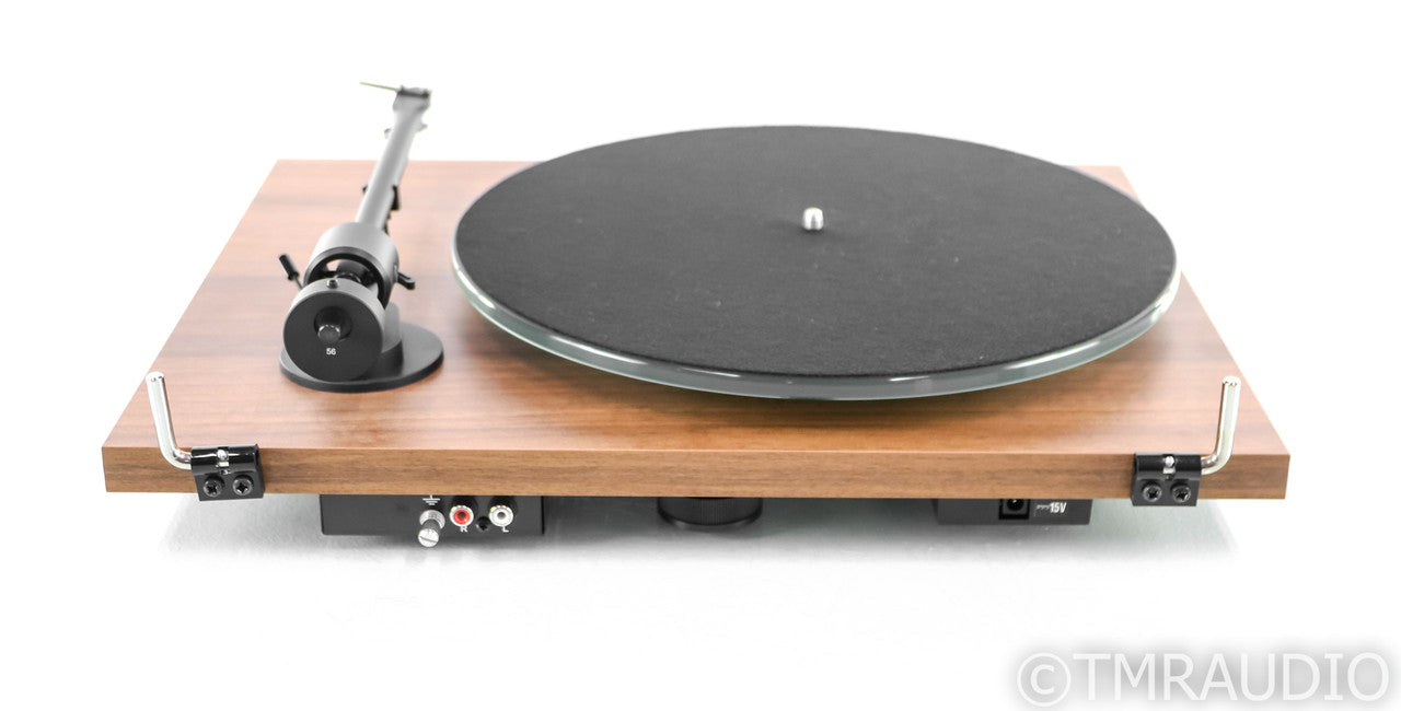 Pro-Ject T1 Phono SB Belt Drive Turntable; Walnut; Ortofon OM 5E Cartridge