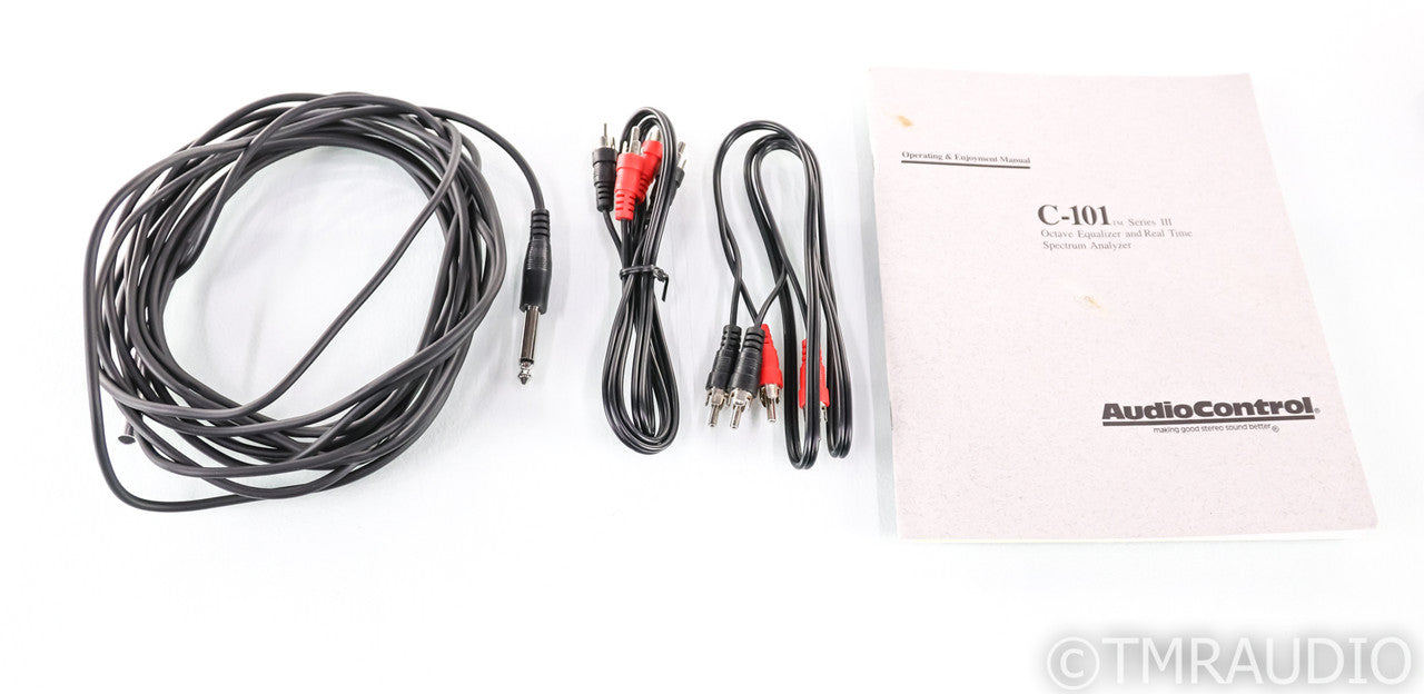 Audio Control C-101 Series III 10-Band Equalizer w/ Microphone; C101