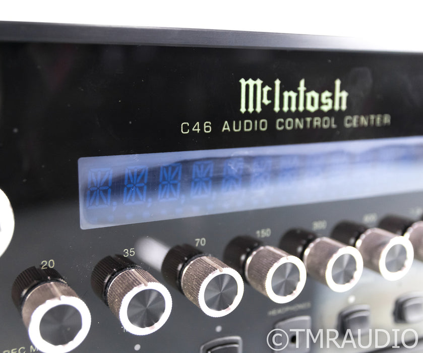 McIntosh C46 Stereo Preamplifier; C-46; Remote