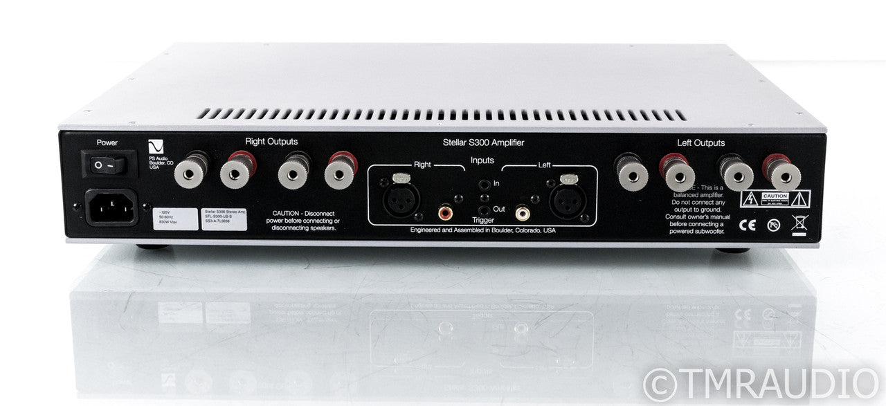 PS Audio Stellar S300 Stereo Power Amplifier; S-300 (Used)