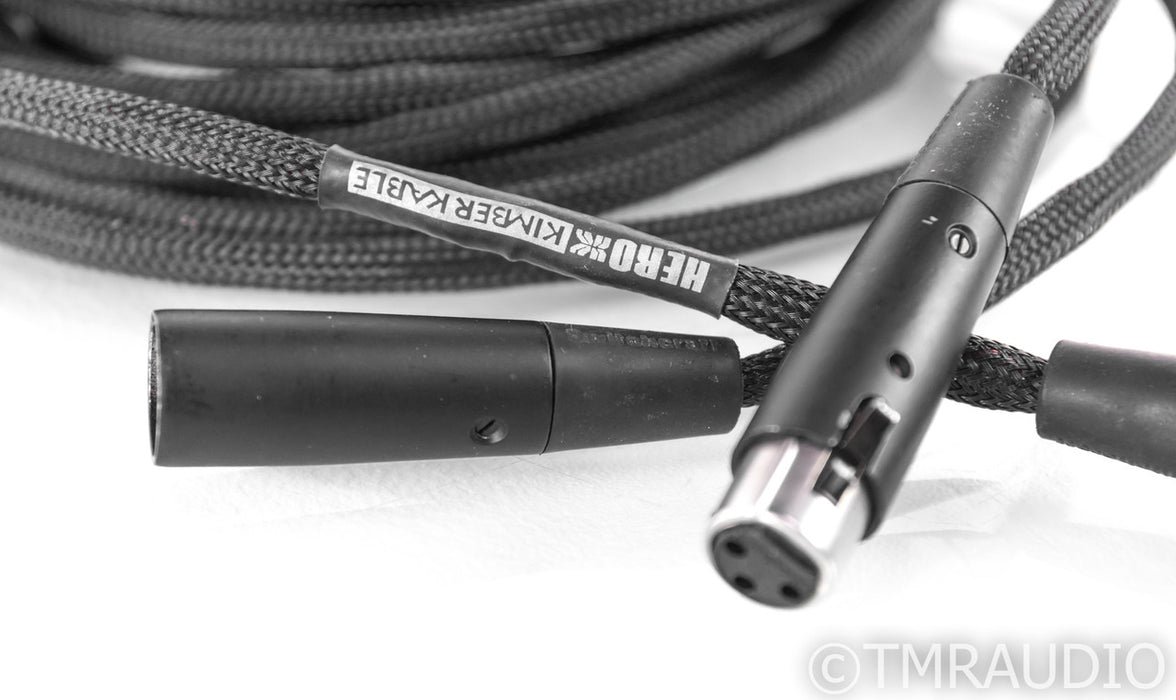 Kimber Kable Hero XLR Cable; 5m Pair Balanced Interconnects