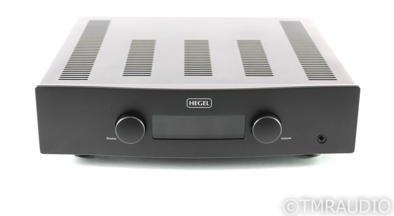 Hegel H190 Stereo Integrated Amplifier; H-190; Black; Remote